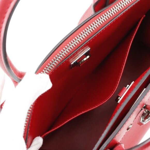 LOUIS VUITTON City Steamer PM Handbag M51030 2WAYShoulder Rouge Red - Picture 7 of 13